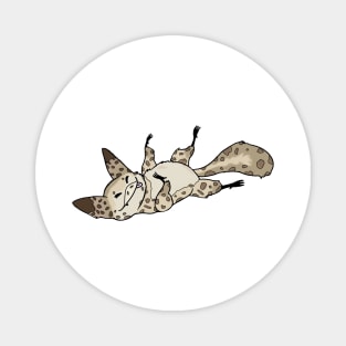Loth Cat lounging Magnet